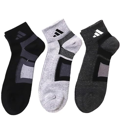 adidas(アディダス) 靴下 ショート ソックス メンズ 男子 3P fk376