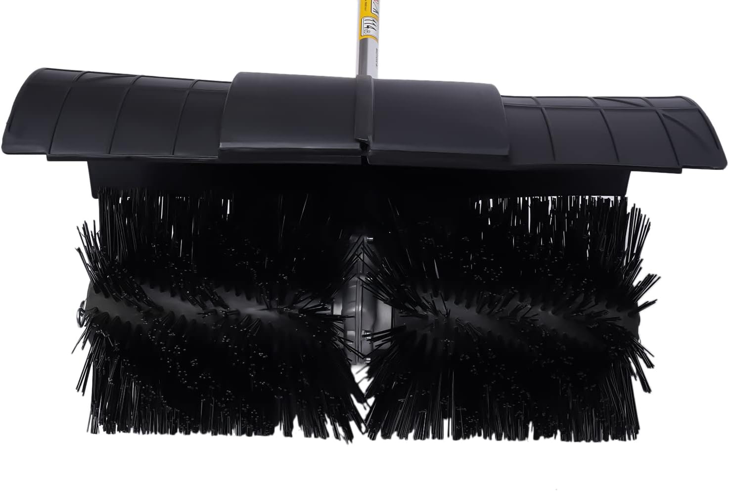 review Handheld Brush Broom, 2.3hp 52cc Nylon Dirt Street Garbage Cleaner Hand Walk-Behind Sweeper Driveway Turf Lawns Grass Artificial Turf Cleaning