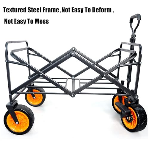 image for AUSLEECostBay Collapsible Folding Outdoor Utility Wagon with 150kg Wei