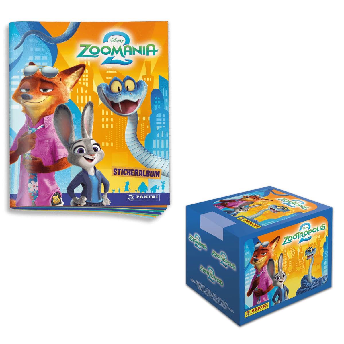 Panini Zoomania 2 - Stickerkollektion (Box-Bundle)