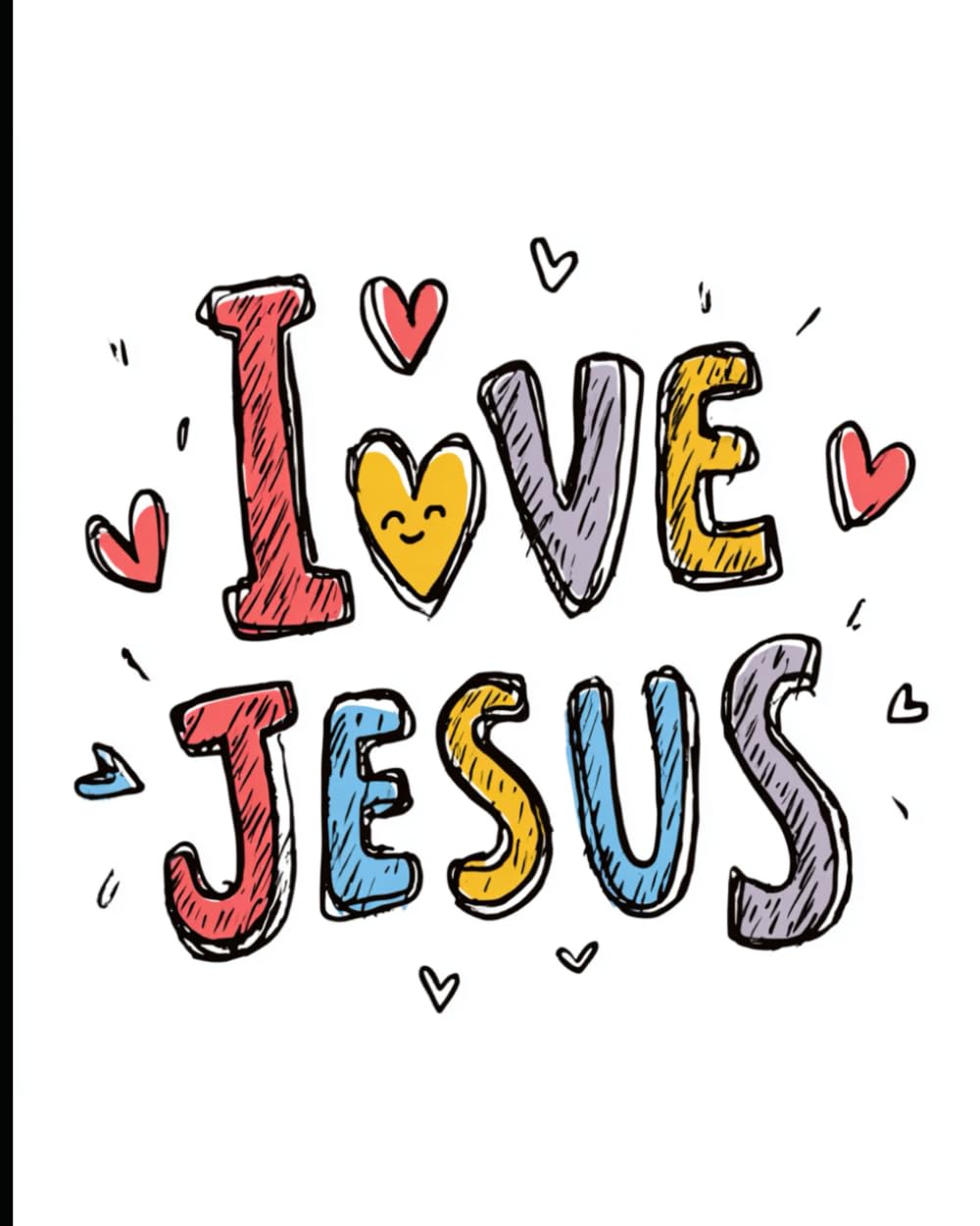 Jesus Coloring book