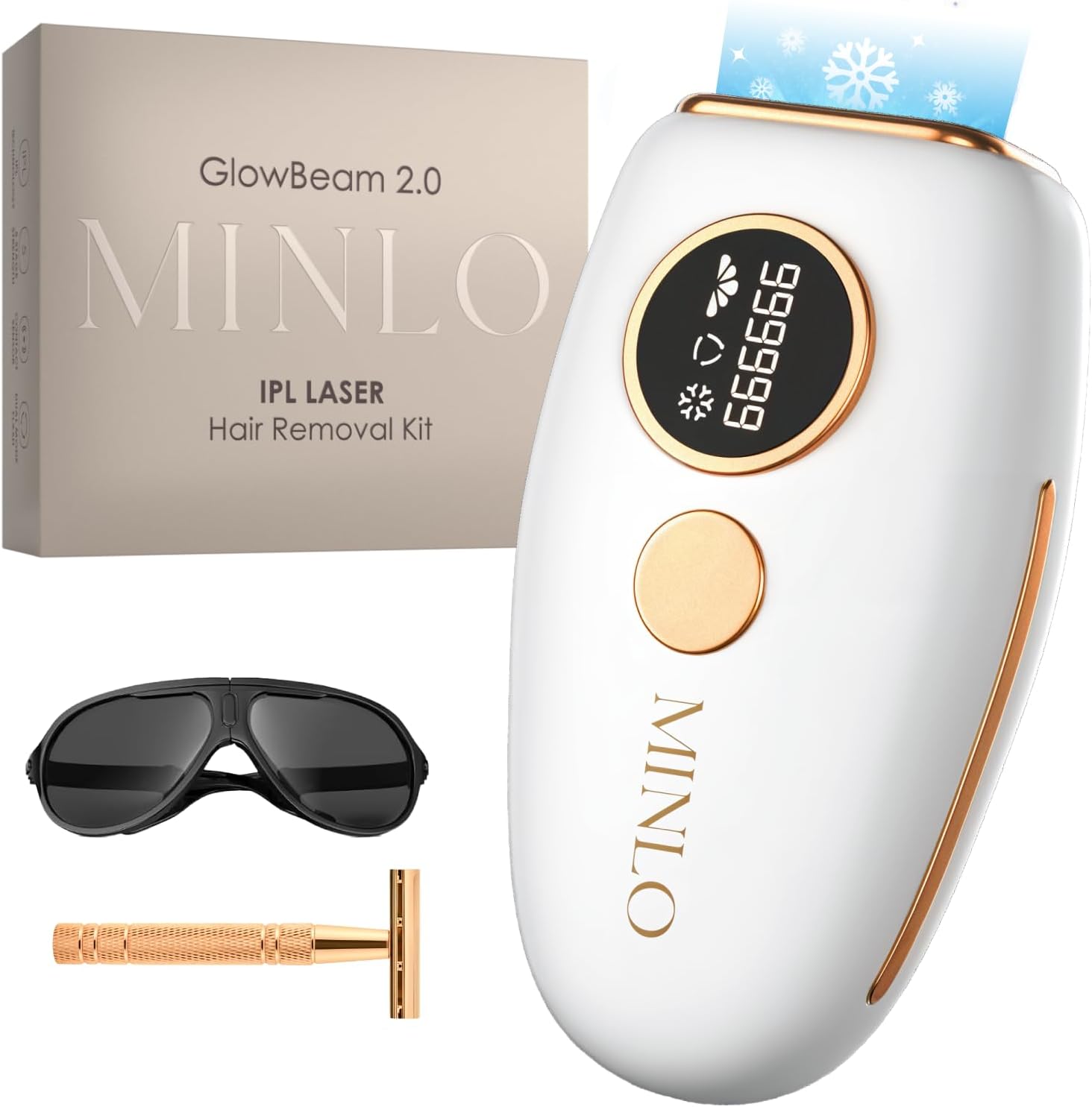 FENCY IPL Laser Hair Removal Device For Women And Men, 9 Energy Levels And 990,000 Flashes, At - View #11