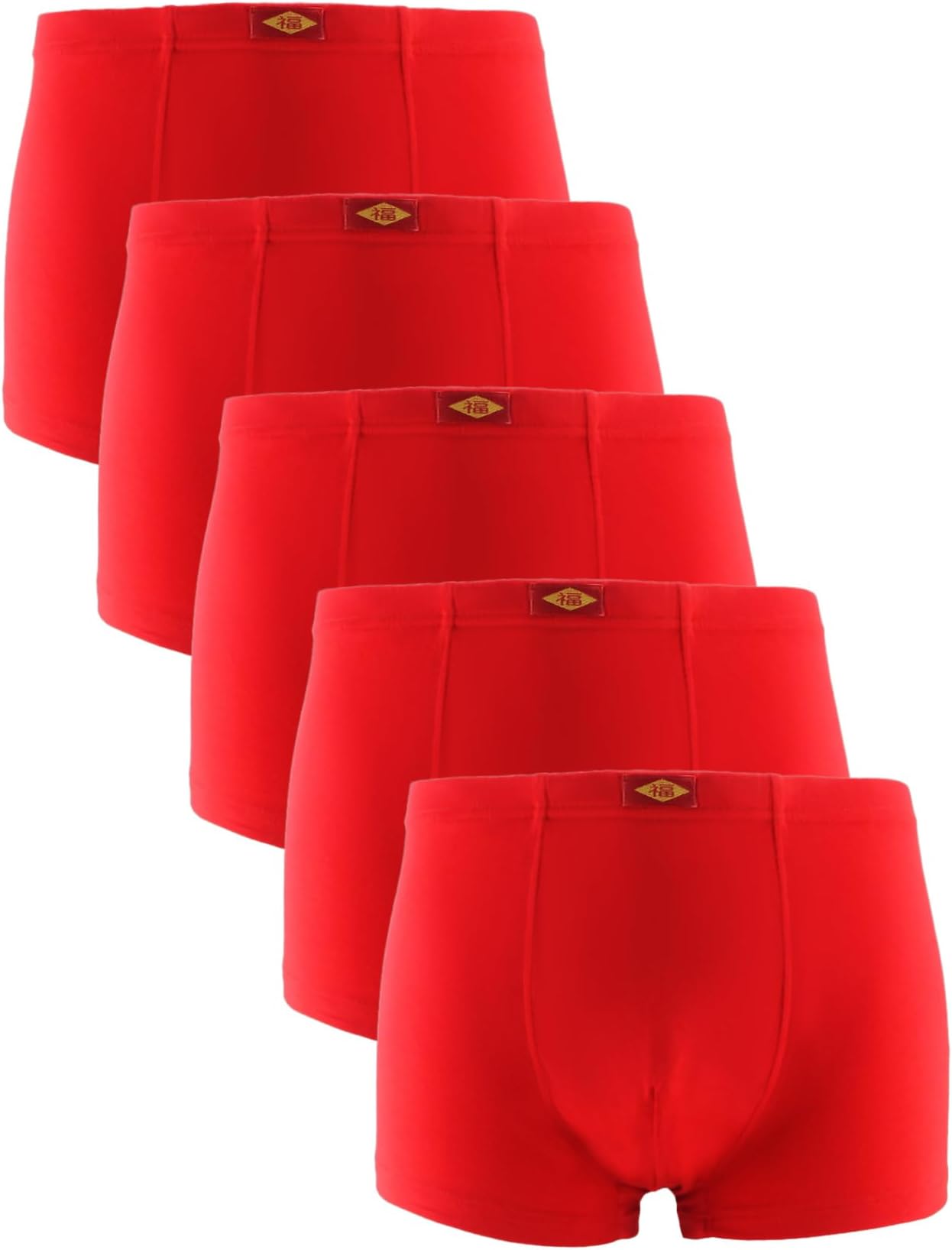 Men's Underwear Soft Bamboo Viscose Boxer Briefs Stretch Trunks Pack