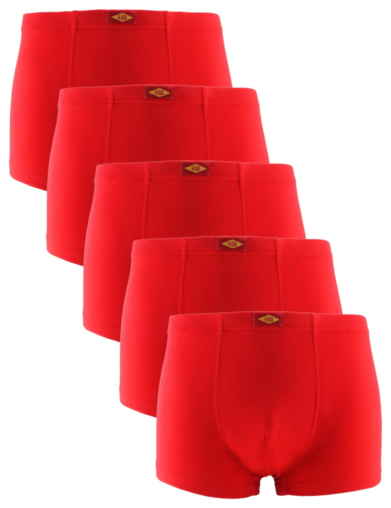 Men's Underwear Soft Bamboo Viscose Boxer Briefs Stretch Trunks Pack