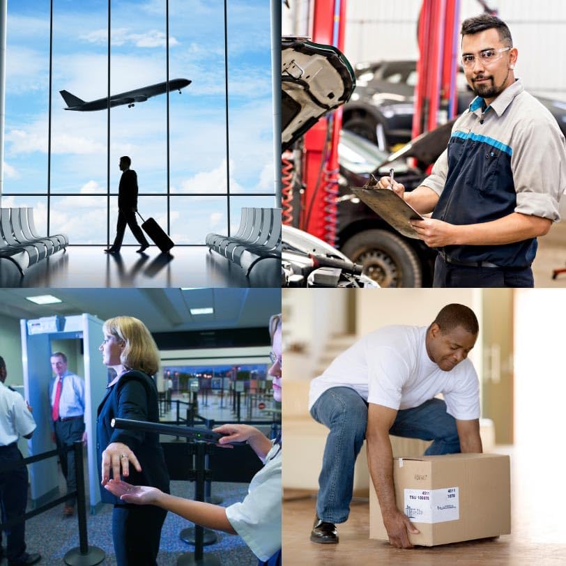 BC Belts Black No Scratch Flex Web Belt with Buckleless Hook and Loop Closure – No Buckle No Metal and TSA Approved - Image 7