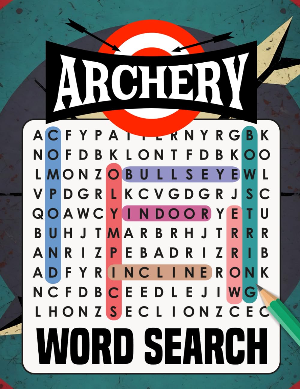 Archery Word Search: +1000 Archery Themed Word Searches, Gifts for Archery Lovers and Hunters | Large Print