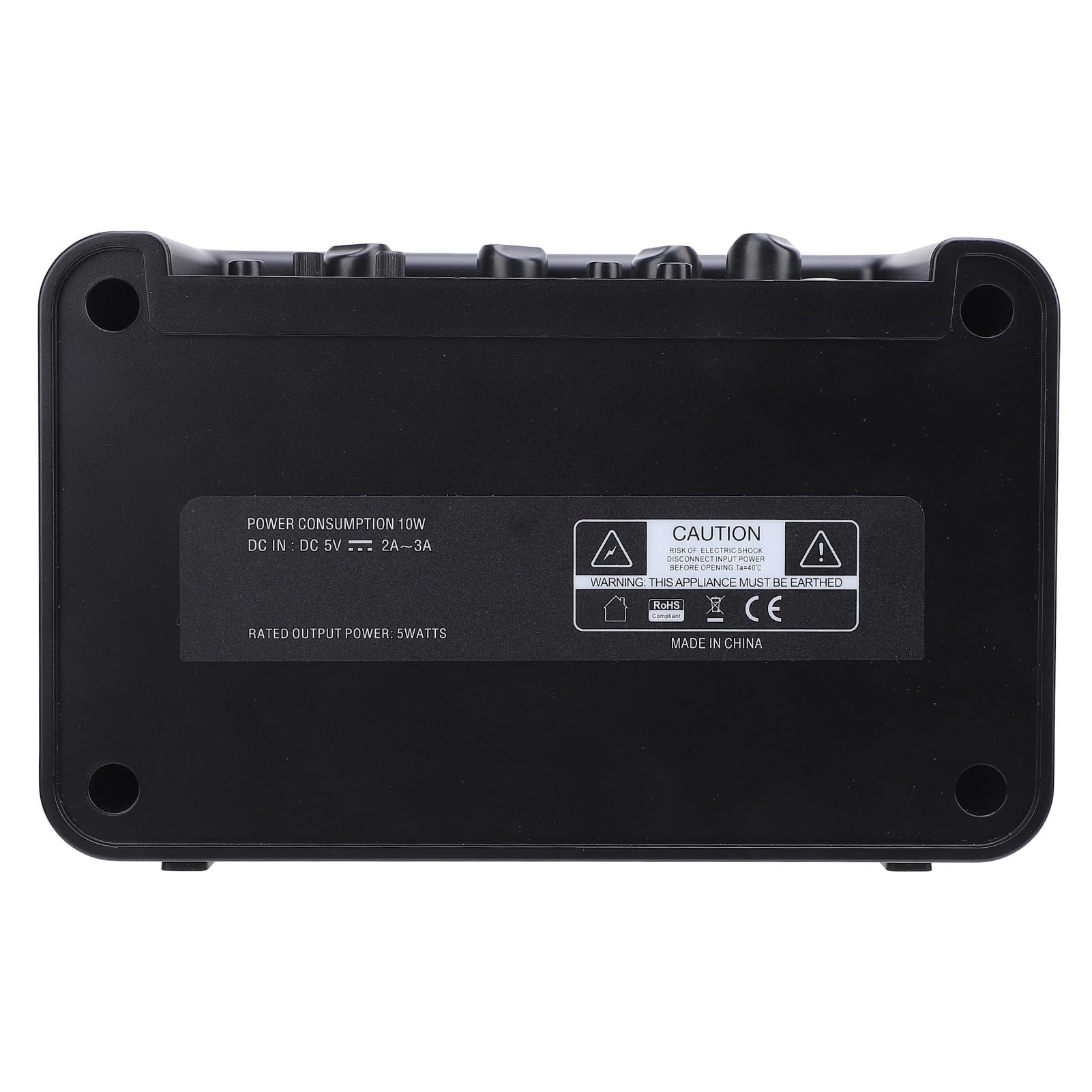 CHICIRIS 10W Mini Guitar AMP 10W Przenośny Wzmacniacz Gitarowy Mały Gitarowy Wzmacniacz z Efektami Opóźnienia dla Home Praction