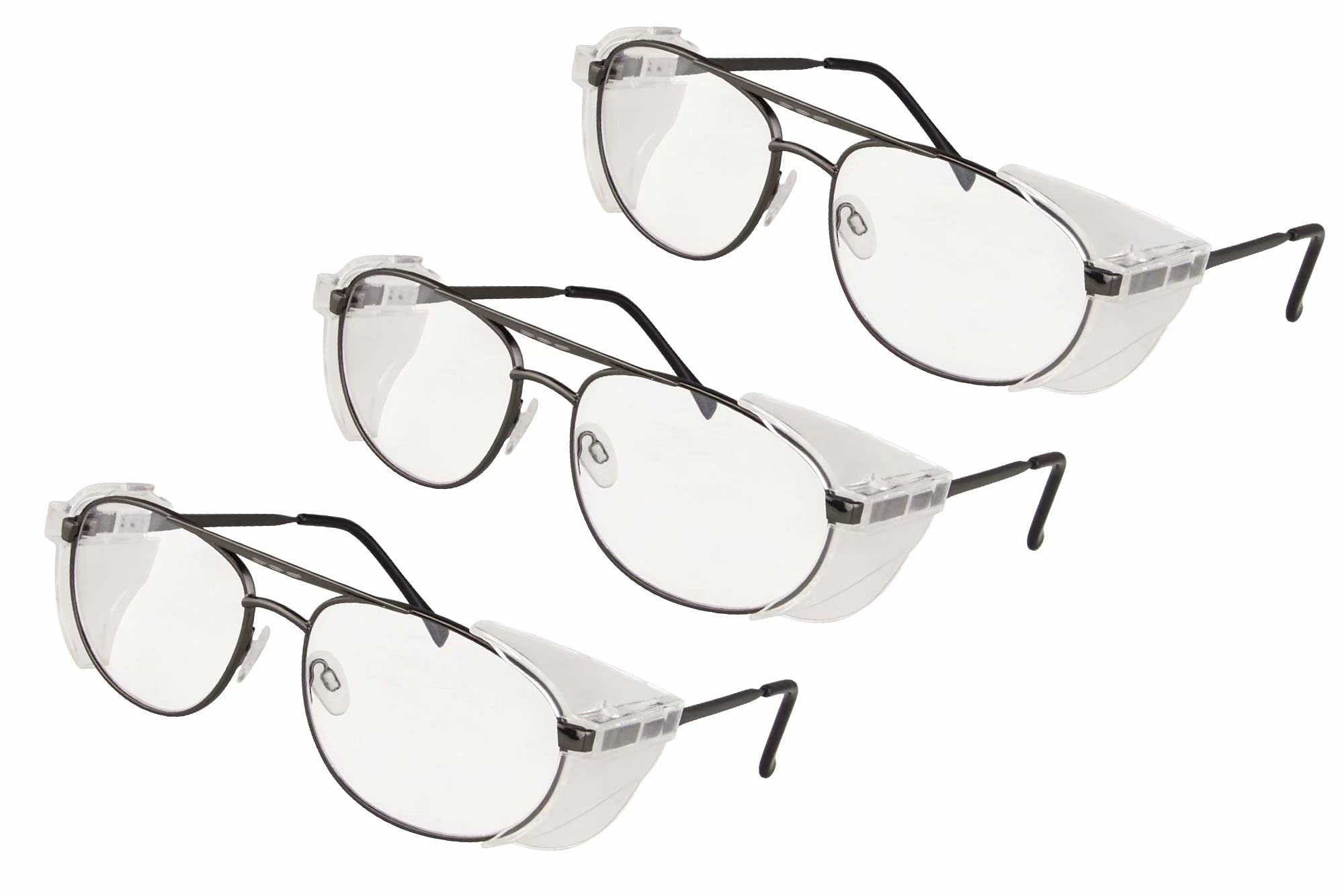 SHINU Gafas de metal para hombre industriales anti niebla y anti arañazos, para bricolaje, laboratorio, soldadura, molienda, ciclismo-SF001
