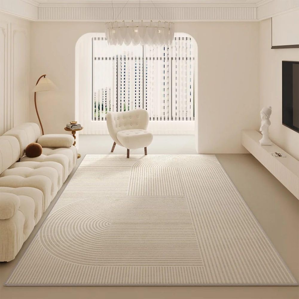 Tapis de salon grand modèle 160x230cm pour habiller un sol froid de chambre