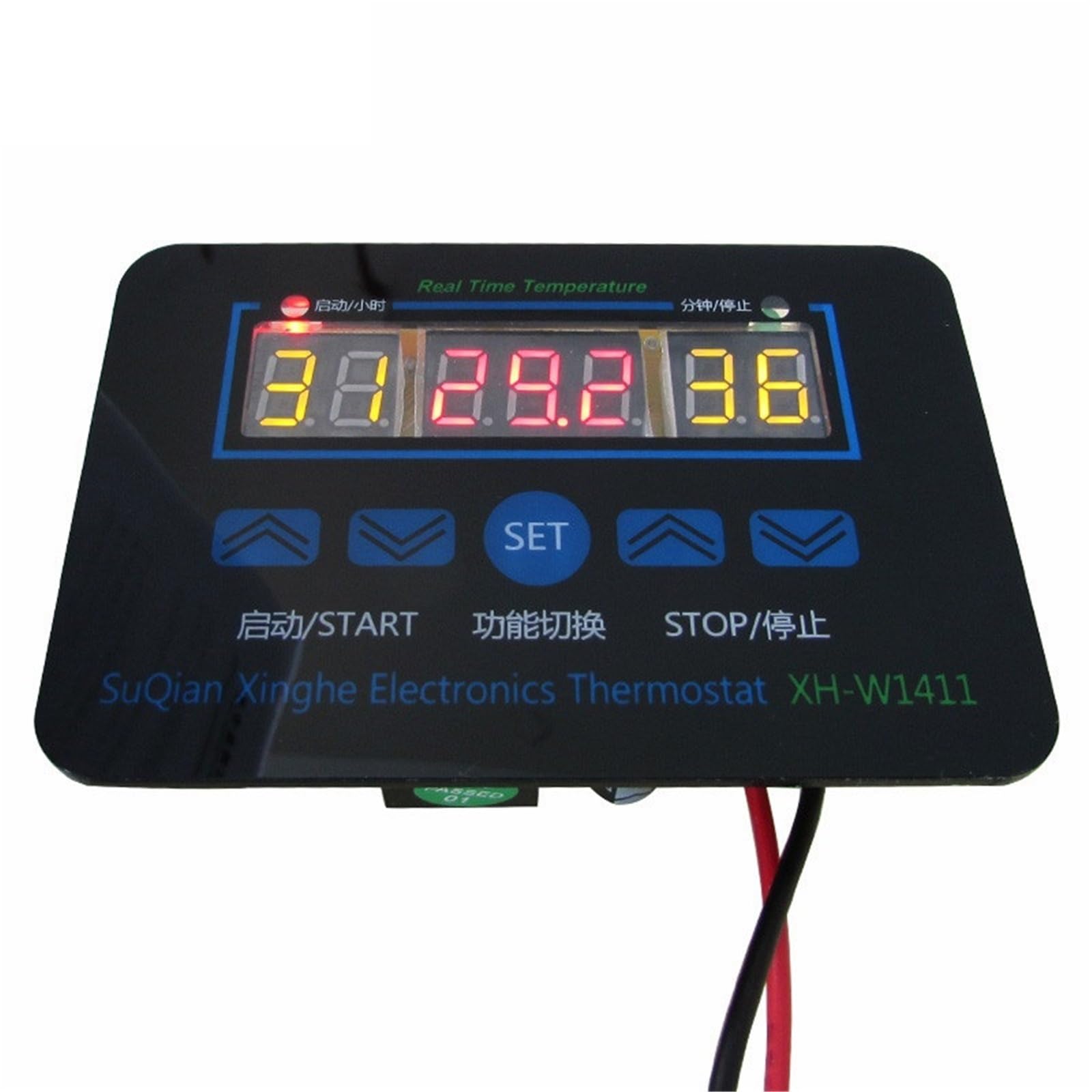XH-W1411 DC 12V Termostato LED Digitale Regolatore di Temperatura AC 110V 220V 10A Interruttore Termometro Regolatore Relè Uscita(DC12V)