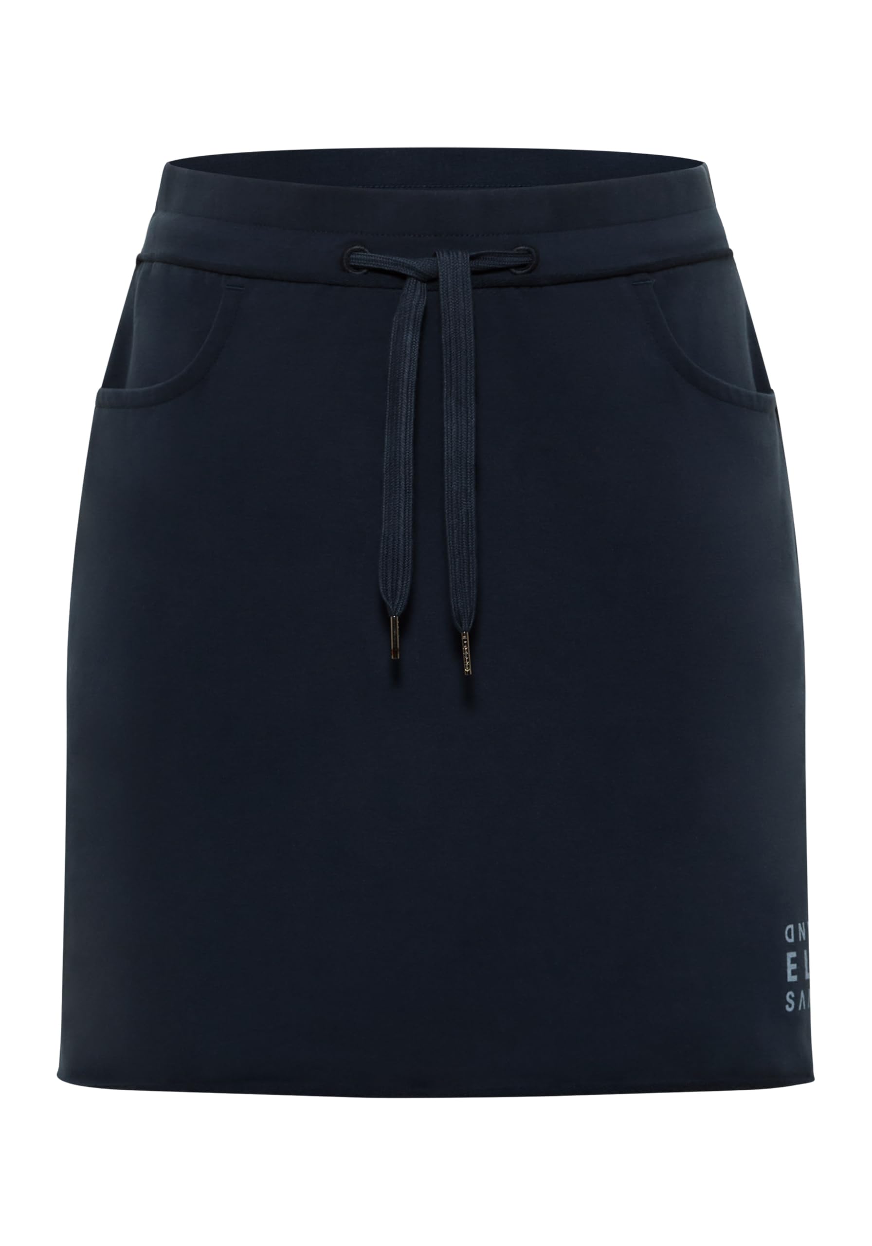 Elbsand Mara Damen Rock mit Eingrifftaschen und Rollkante, locker geschnitten
