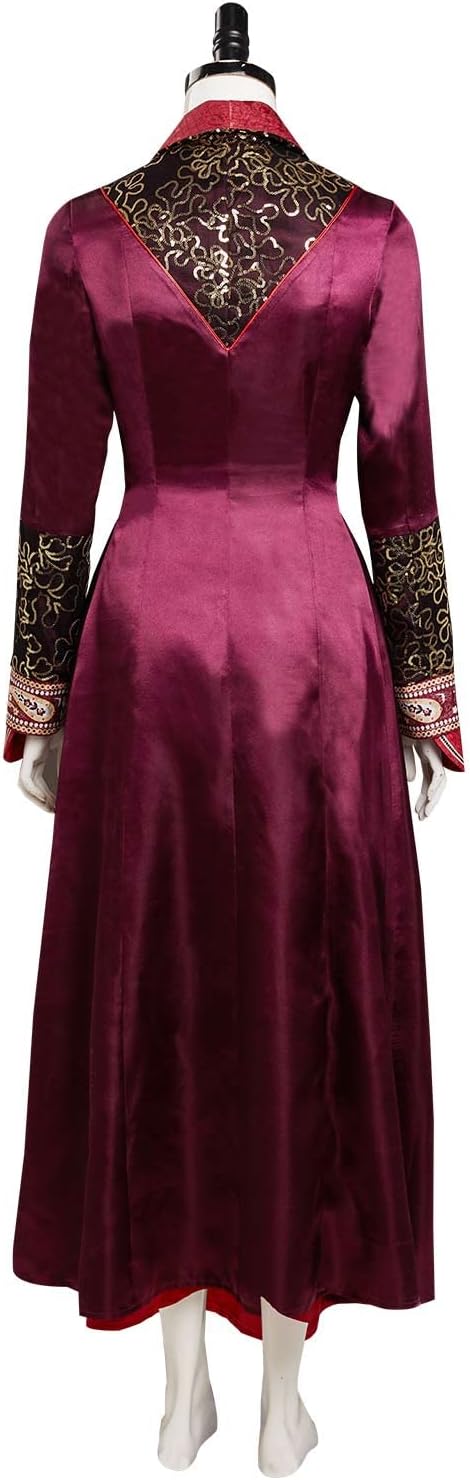 Kucos Womens Cosplay Costume Long Dress Robe Uniform Queen Suit Princess Outfits Halloween - Image 3