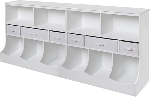 Miniatura 4 de Unidad de almacenamiento Badger Basket con tres cestas., Espresso Espresso,Gris antracita,Gris Oscuro,Nube gris/blanco,Gris,Blanco/Gris