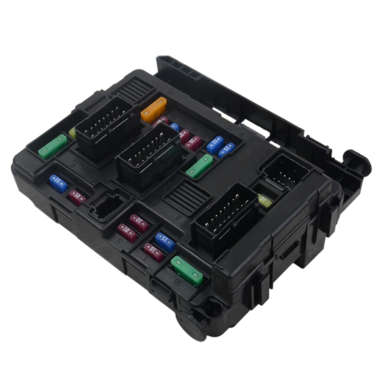 Bisenya Caja de fusibles Compatible con C2 C3 XSARA 206 307 98-09 1.0 8V 1.1 8V 1.4 16V 1.4 8V 1.4 HDI 1.6 16V 1.6 8V 1.6 HDI 1.9 D DW8 2.0 16V 2.0 HDI 6500Y3
