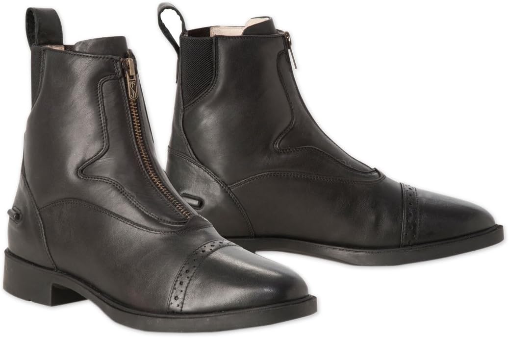 Tredstep Giotto Zip Paddock Boots - Ladies - Size:39 (US 8/8.5) Color:Black