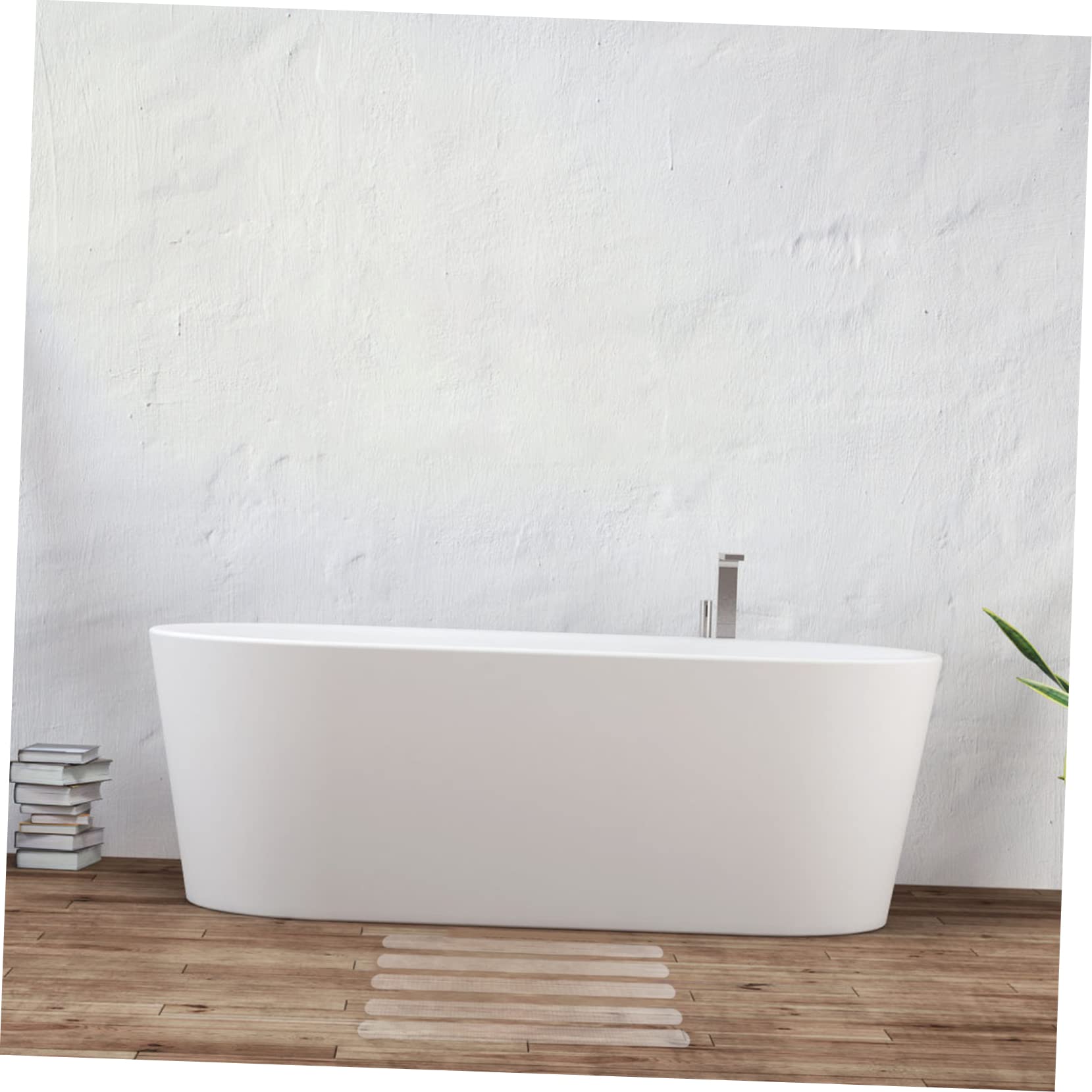 Cabilock 12piezas Pegatinas Antideslizantes para Bañera Suelo de Baño Peva Anti-Slip Decorativas Seguro para Ducha Cocina Baño Fácil Instalación