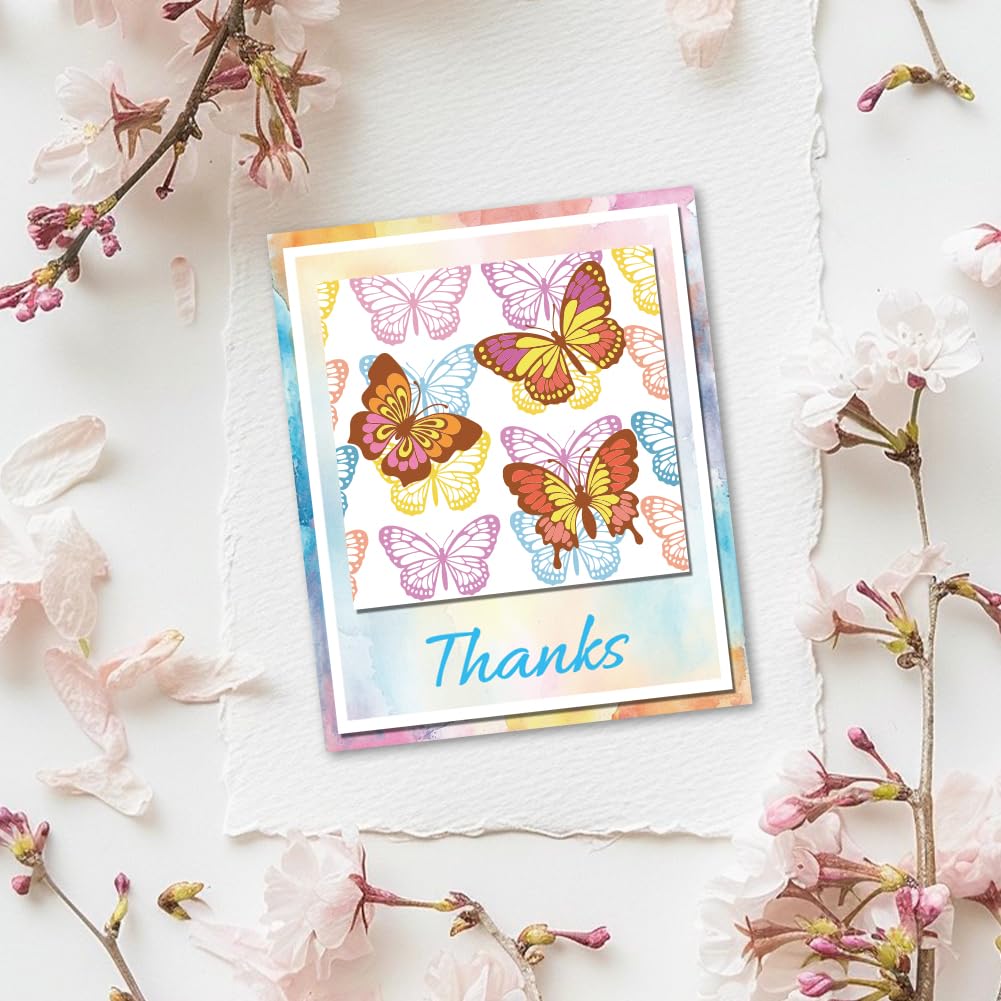 Retro Birds & Flowers Clear Stamps - Vintage Style Silicone Stamps For Card Making