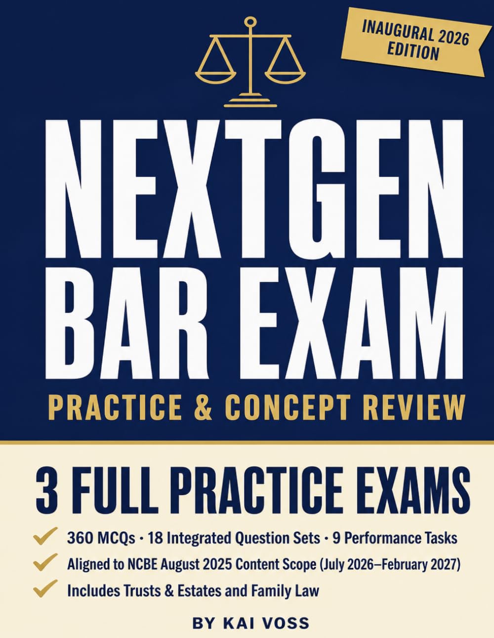 NextGen Bar Exam: Practice & Concept Review