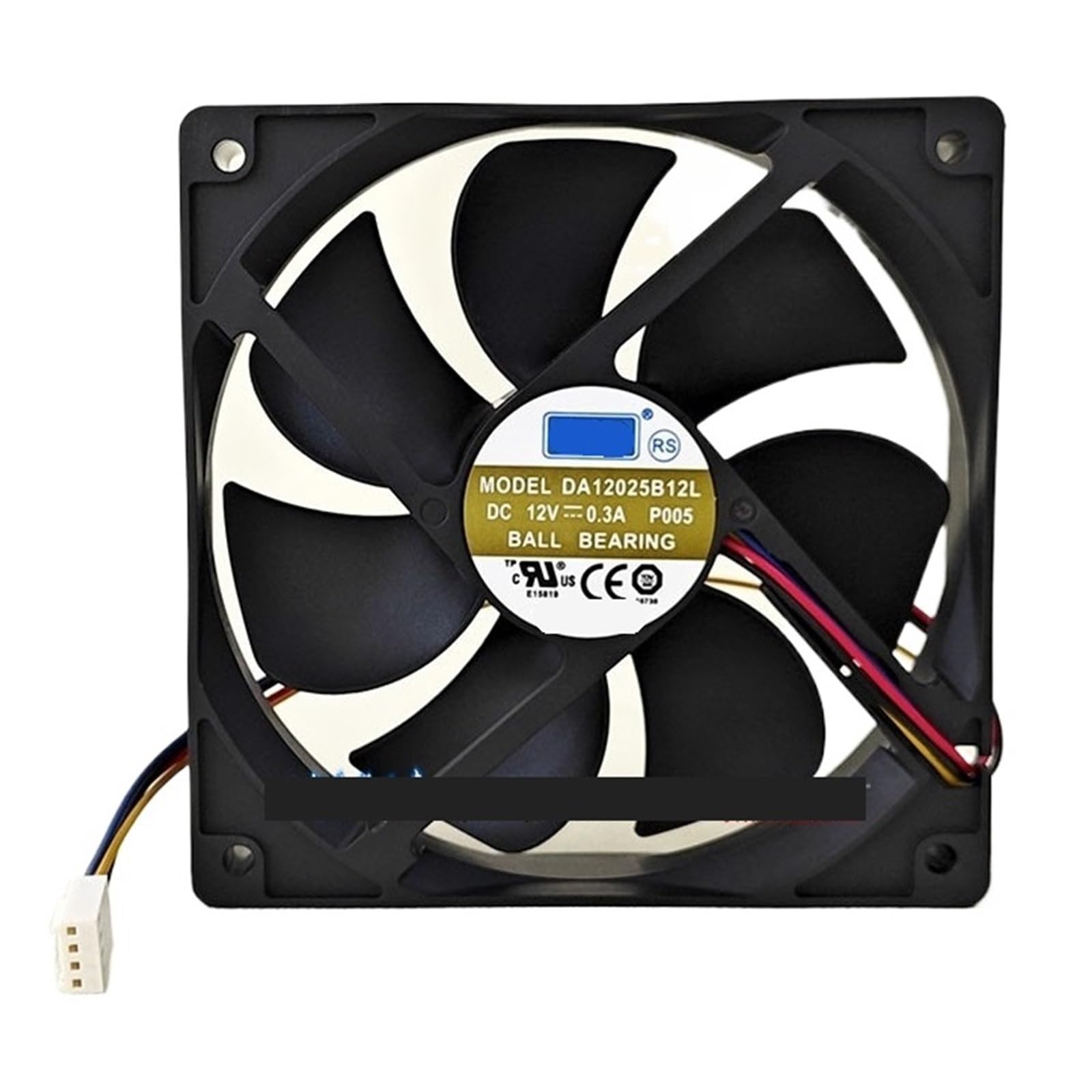 ANERTQUIH DA12025B12L 12V 0.3A 12025 120 * 25mm Cooling Fan