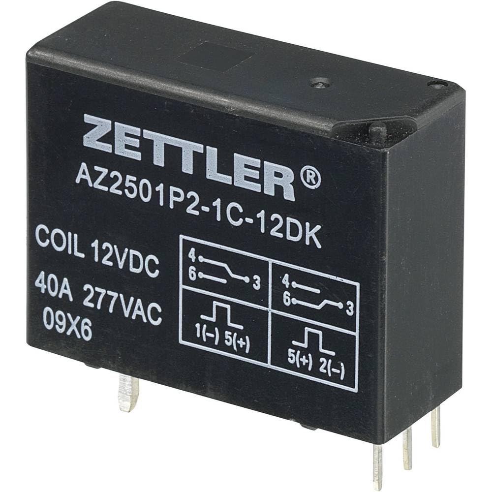 Relais De Puissance SDS SP2-P-DC12V - 2CO, 12V DC, 480 Ohm - Pour Circuits Imprimés - Neuf D'origine