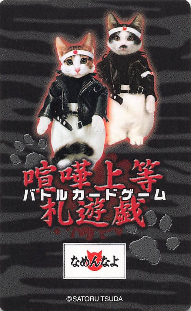 Amazon.co.jp: なめ猫 喧嘩上等札遊戯 バトルカードゲーム 取締り