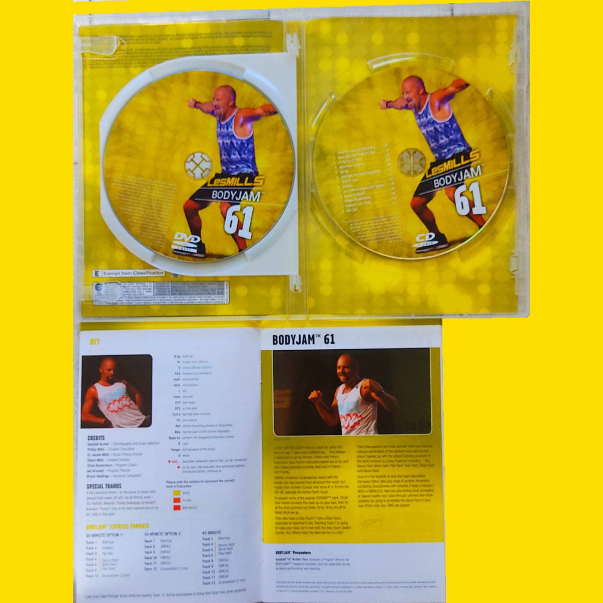Amazon.co.jp: ボディジャム 61 CD DVD LESMILLS BODYJAM レスミルズ