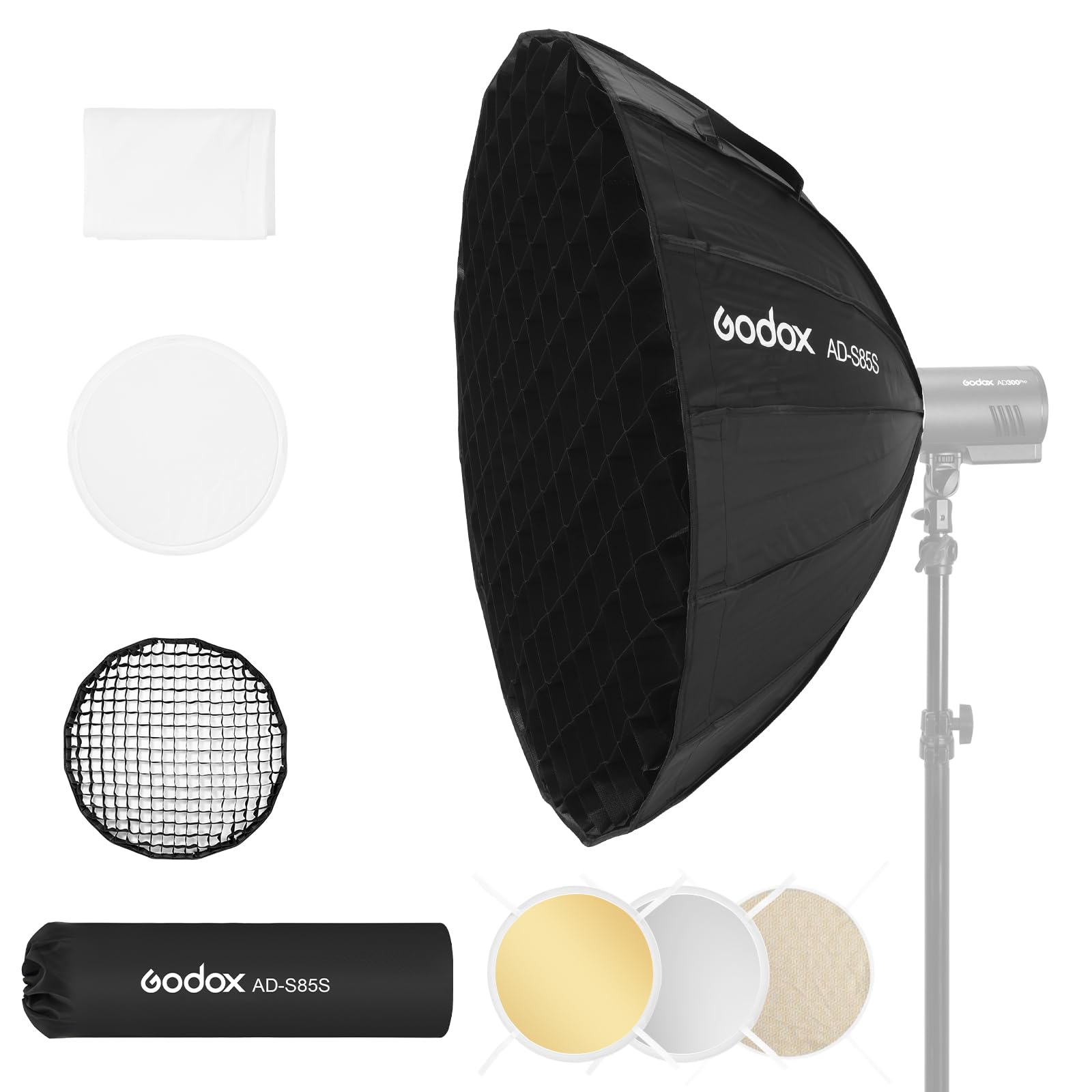 ✽DS本体(ほぼ新品同様)＋ソフト５枚✽ Amazon.com : Godox AD-S85S Godox Mount Softbox 85cm/33.5inch Soft
