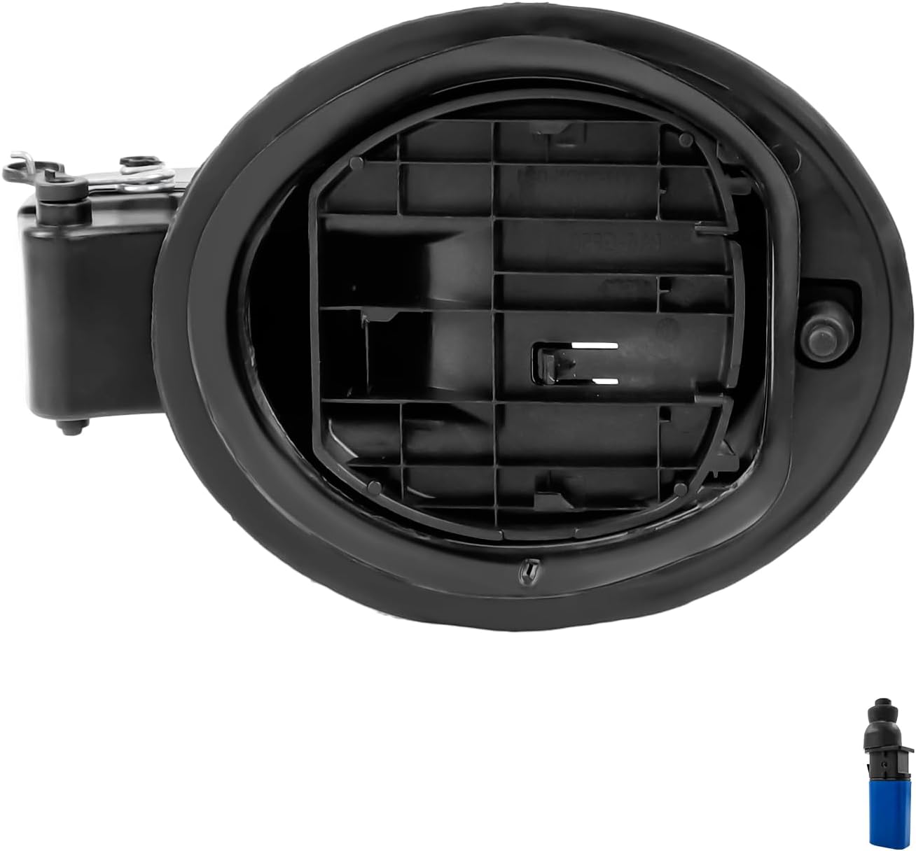 Explorer Fuel Tank Door, Explorer Gas Filler Door Pocket Housing Assembly W/O Cover, Compatible with Ford Explorer 2011-2019, Fuel Tank Filler Door Pipe for BB53-7827936-A BB53-7827936