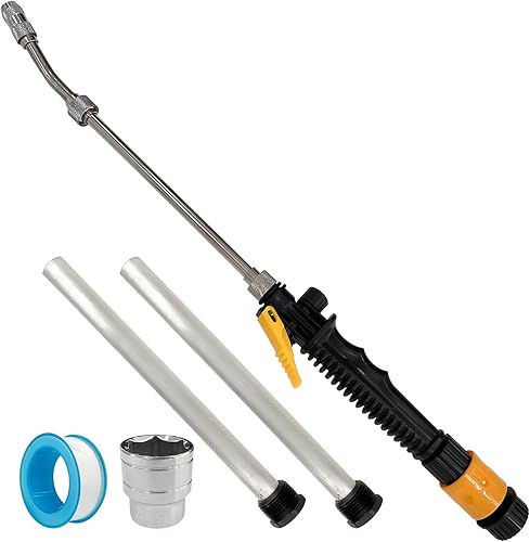 Sutekus Juego de varilla de ánodo y varilla de descarga para calentador de agua para autocaravana, elimina sedimentos y básculas, calentador de agua