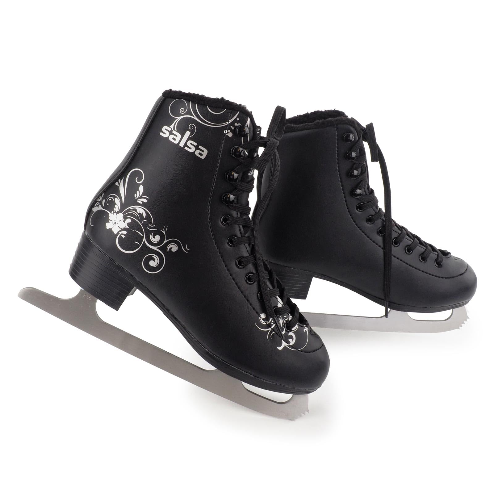 Schlittschuhe Damen BAUD gefüttert schwarz 37-41