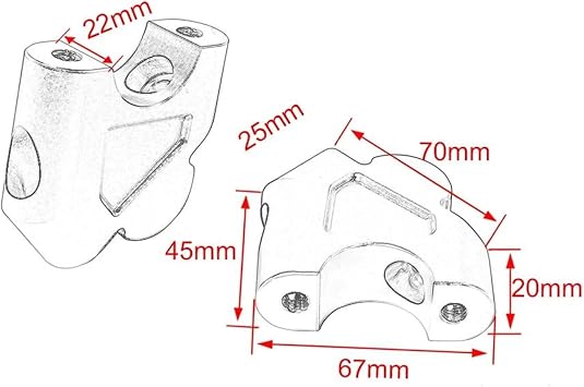Motorcycle Handlebar Riser For BMW R1200GS R1250GS LC Adventure GS1200 1250GS S1000 XR Mount Risers Clamp Extension Removable Riser