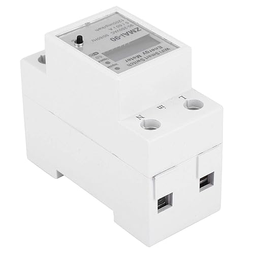 Miniatura 9 de Probadores de voltaje, Medidor de Energía ZMAi-90, Probador de circuito electrónico de alambre KWh Control remoto LCD Interruptor de medición