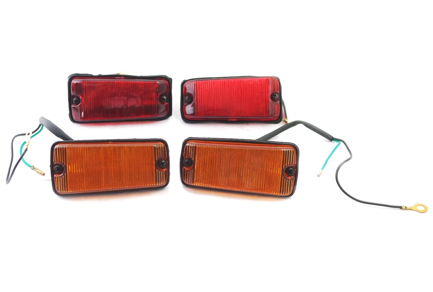 AEspares Front & Rear Side Marker Light Set LH & RH Compatible