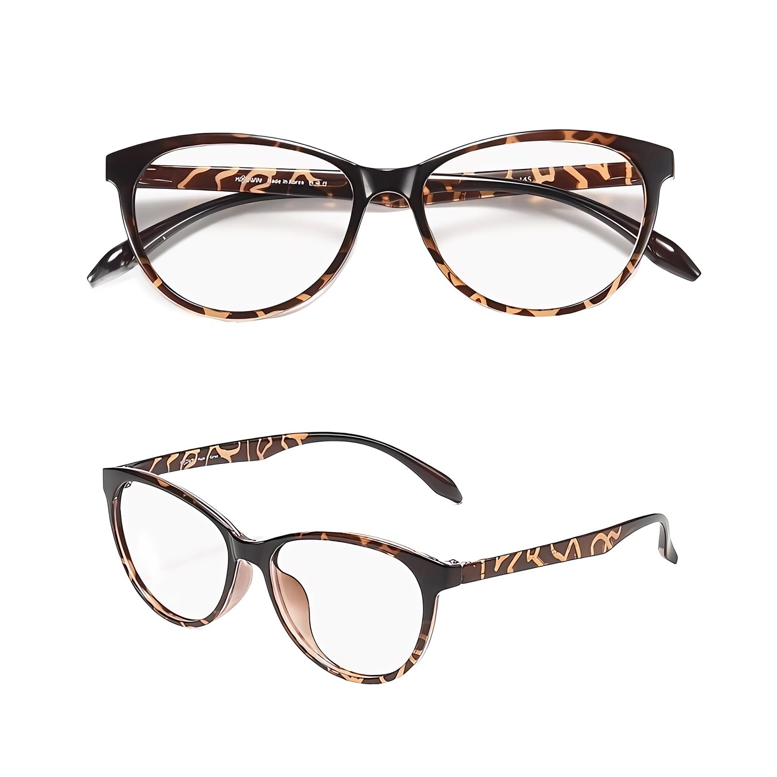 Lesebrille für Frauen Federscharnier-Leser Blaulicht-blockierende Computerbrille Leichte Brille