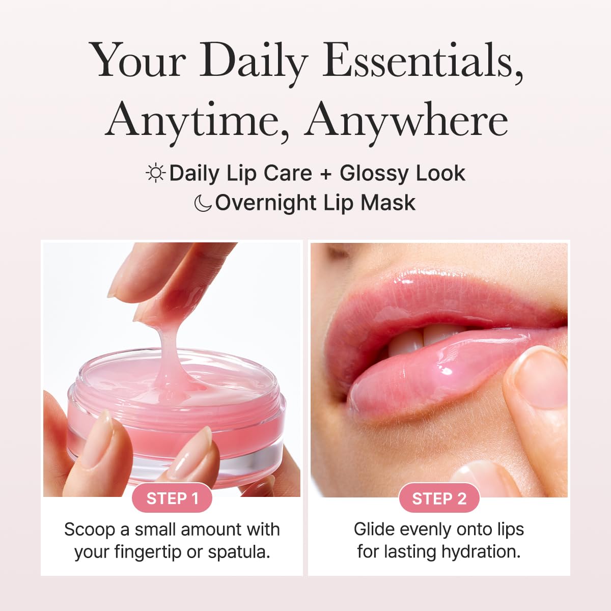 Arencia Honey Glazed Collagen Lip Mask, Overnight Lip Treatment with Collagen and Honey, 0.52 oz - Image 8