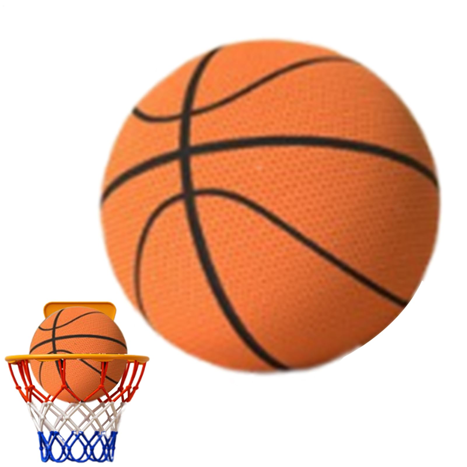 5/7 Pallone da basket in schiuma silenziosa pallone da allenamento in schiuma pallone da basket in schiuma silenziosa per interni