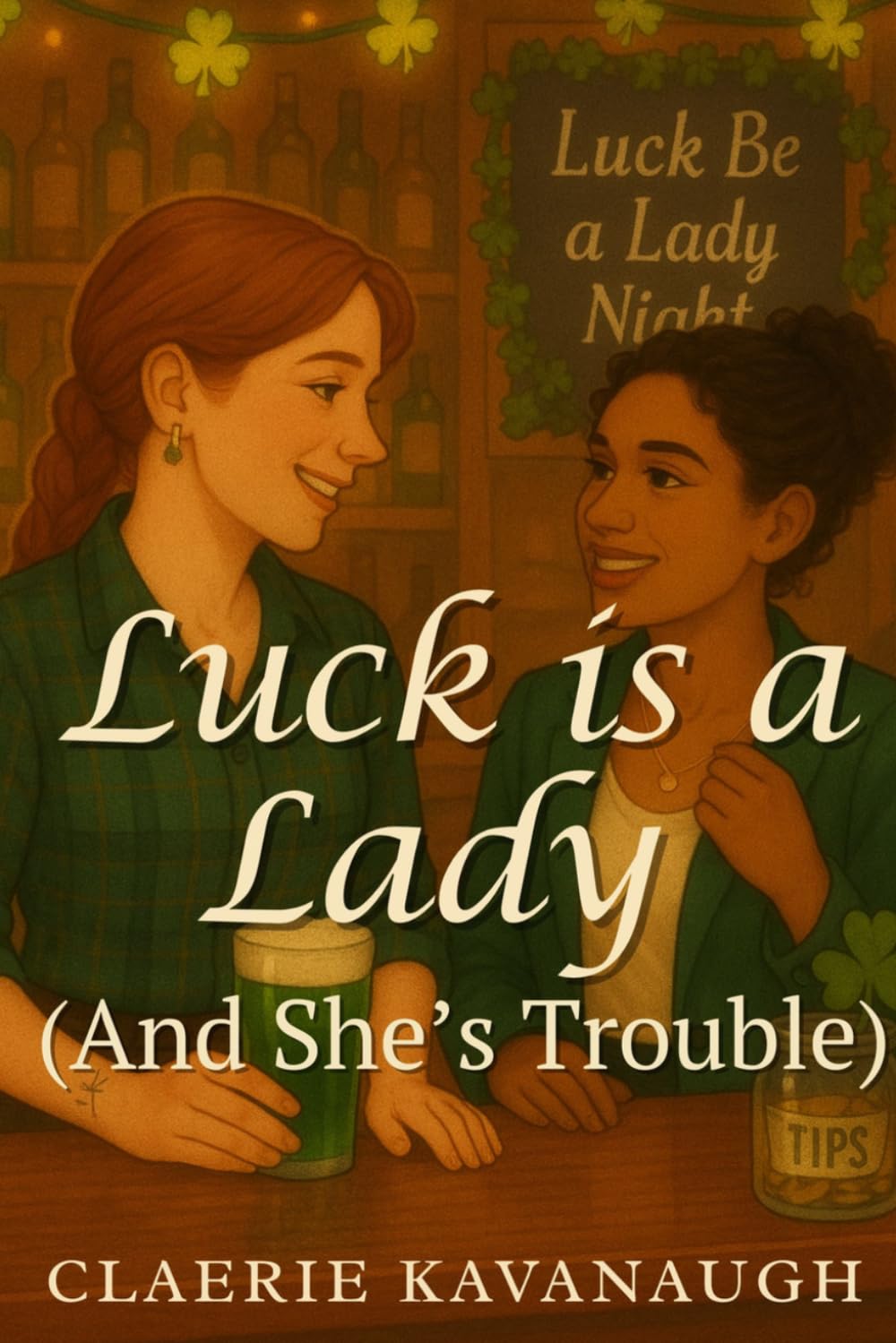 Luck is a Lady (And She's Trouble): An Enemies to Lovers Sapphic Romance (Birchwood Heights Holidays)