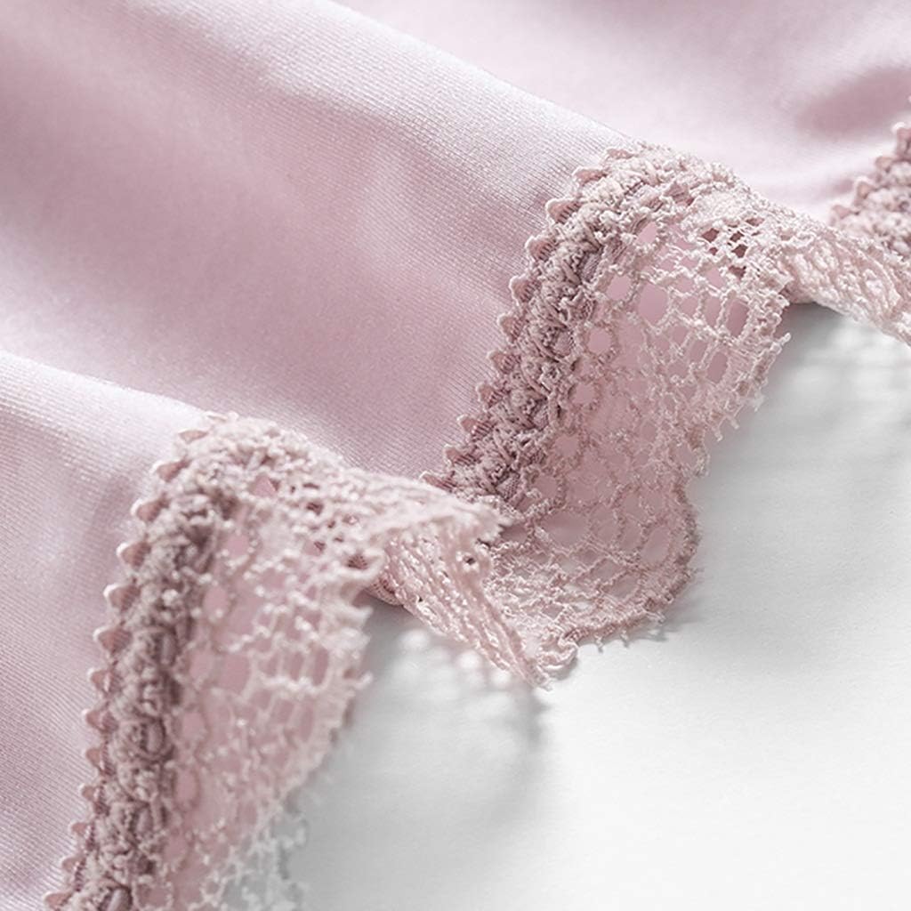 DIoFent Mutande Bikini Slip Merletto delle Signore di qualità del Pannello Riassunti Sexy Vita Alta Mutandoni Hipster Intima, Confezione da 4 (Color : C, Size : Medium)