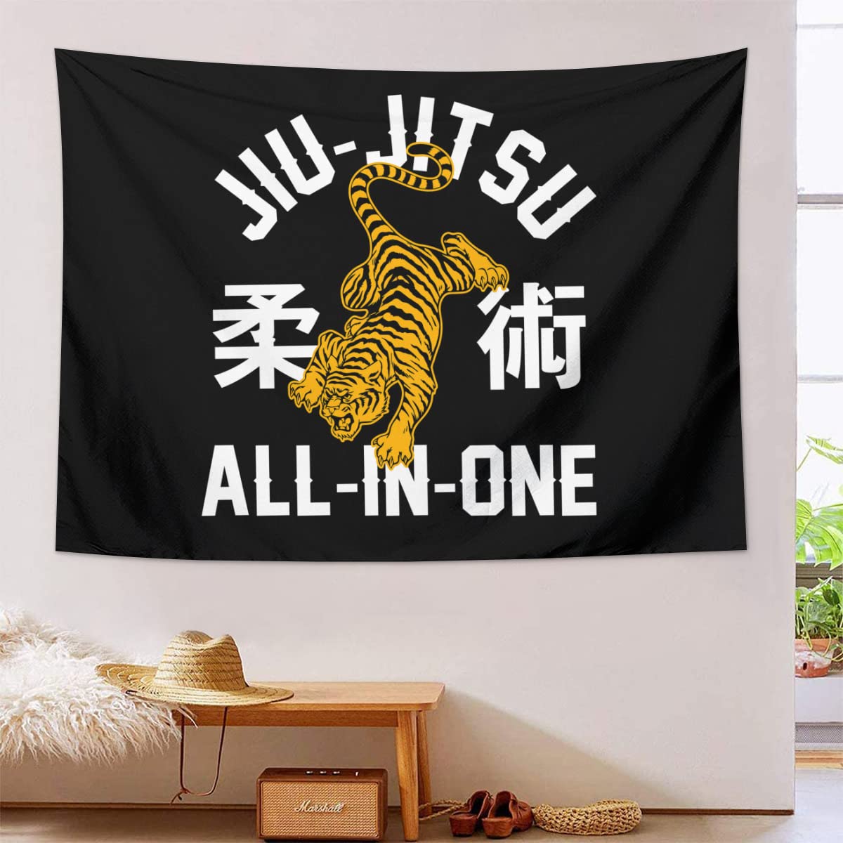 Amazon.co.jp: タペストリー 壁掛け ブラジリアン 柔術 格闘技 Jiu