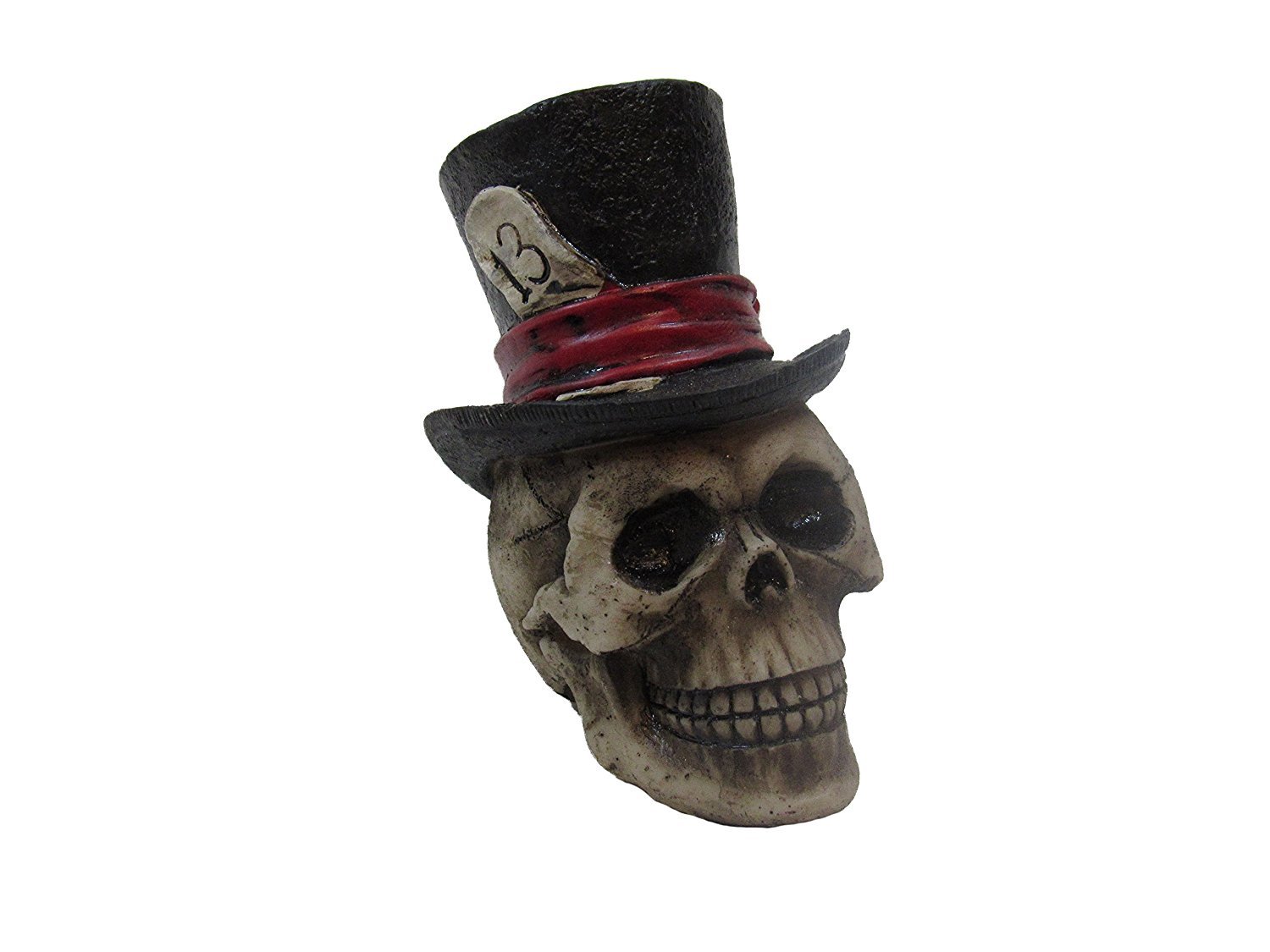 Amazon.com: Kool Collectibles Lucky 13 Tall Top Hat Skull