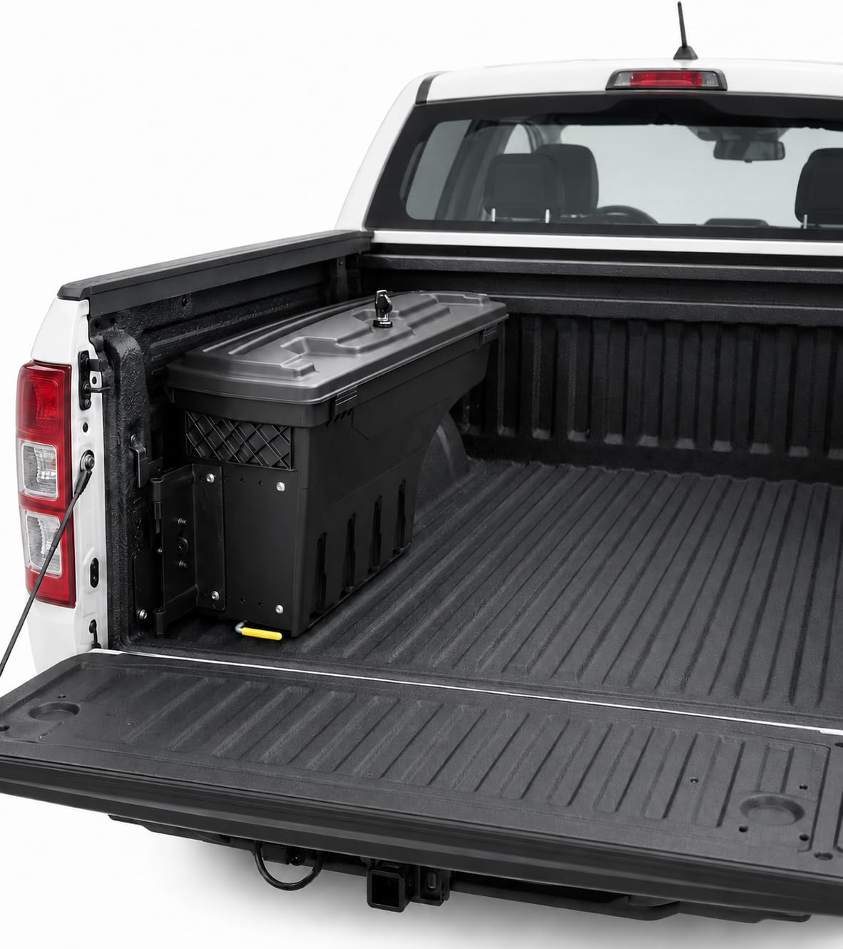 Cassetta degli attrezzi per Ford Ranger 2012-2022 T6 T7 T8 Scatola portaoggetti con serratura per camion 180°Swing Case Lato conducente (lato sinistro)