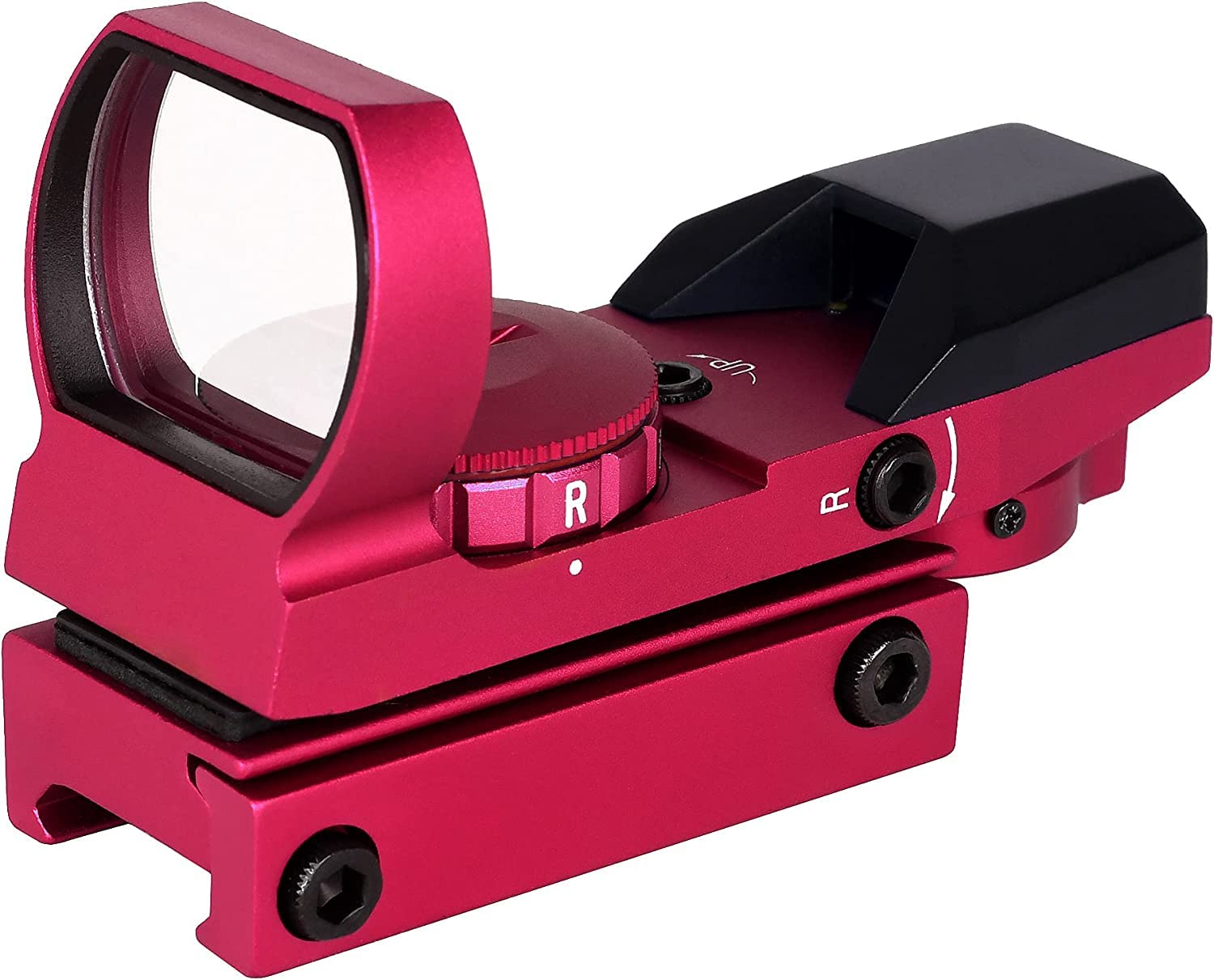 RD22F 1X22X33 Red Dot Sight, Reflex Sight with 20mm Picatinny Rail(Red)