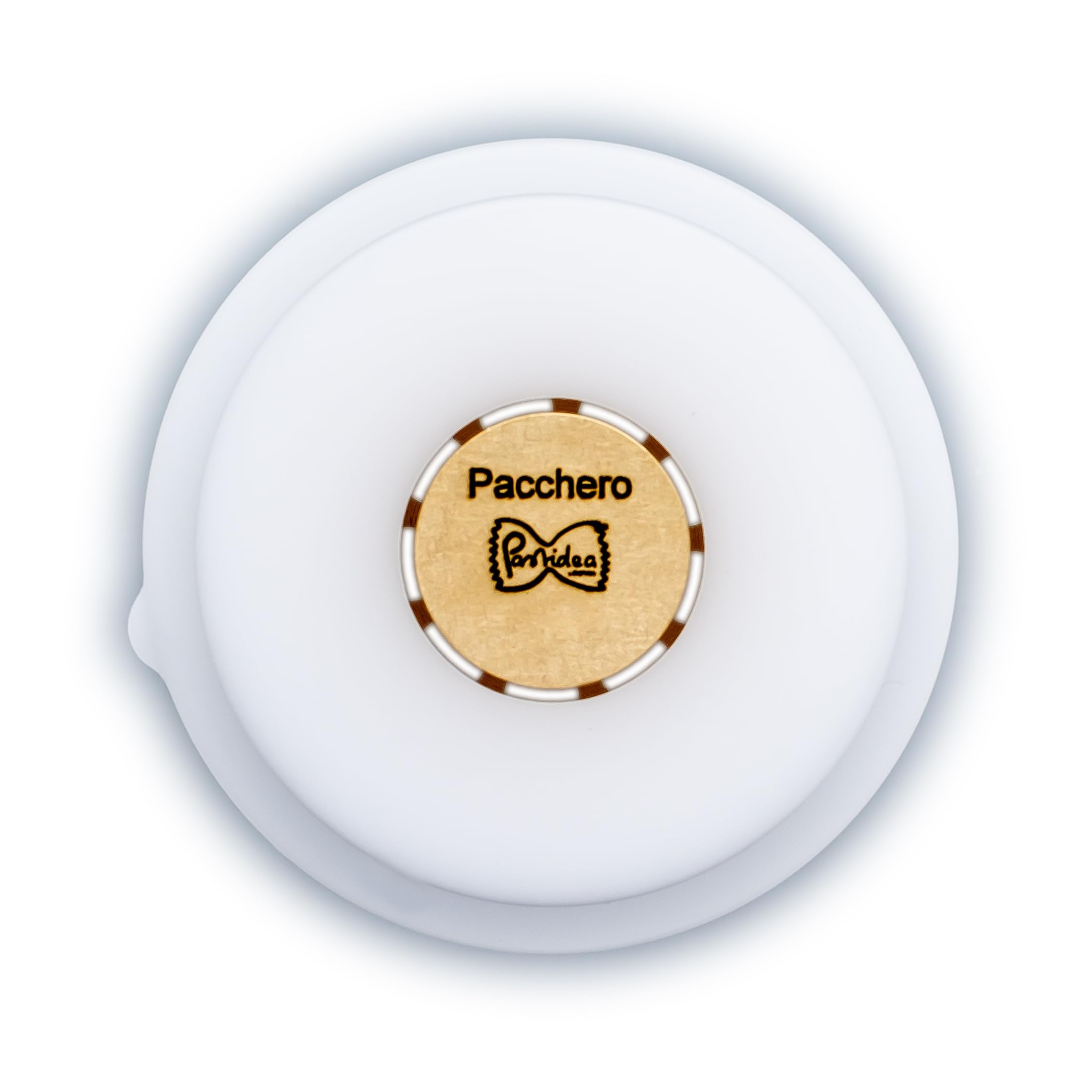 Pastidea - Trafila in POM Pacchero Liscio Compatibile con Philips Pasta Maker Avance e Serie 7000