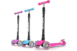Pink Electric Scooter for Kids