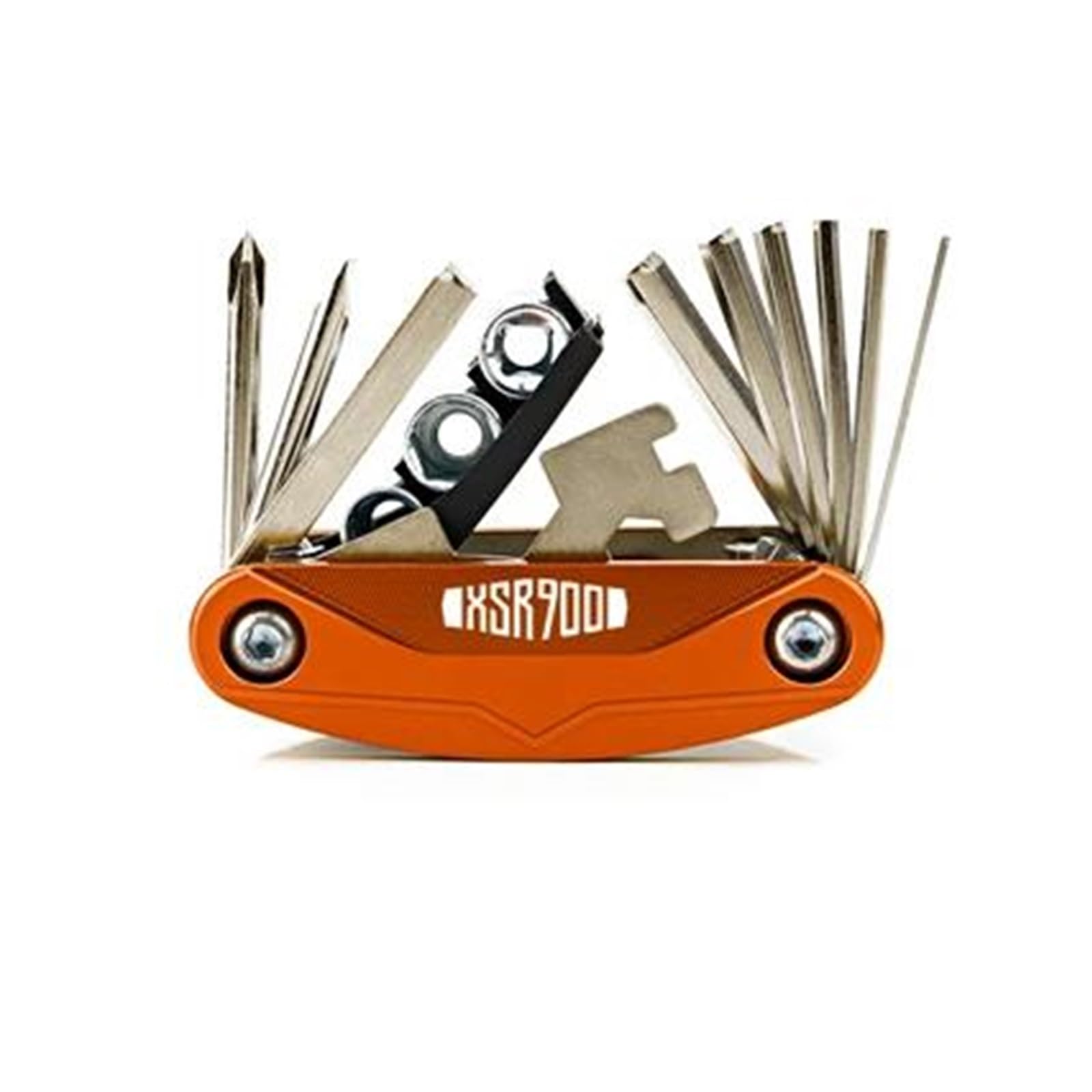 Screwdriver Wrench XSR900 Tool Repair Screwdriver Set for Yamaha XSR 900(Orange)