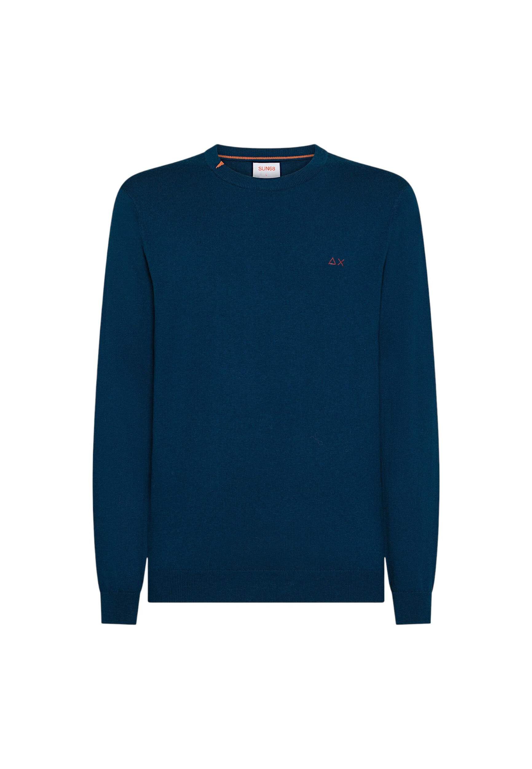 SUN68 Maglione Petrolio K45101 Petrolio