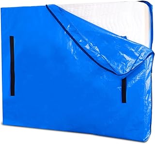 Mattress Bags for Moving King Size, Extra Thick Mattress Bags for Storage with 8 Strong Carrying Handles,Heavy Duty King Mattress Cover for Moving with Zipper Reusable Mattress Bag Protector