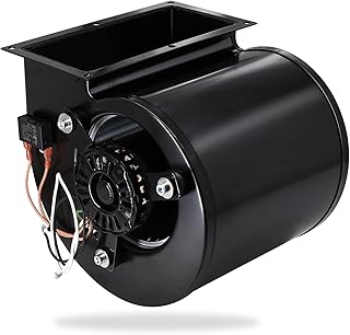 Hiorucet 1TDR9 4C448 Rectangular Blower Motor for Dayton with Ball Bearings, 500 CFM, Ultra Quiet, Direct Replaces Dayton Blower Motor Model 1TDR9, 4C448, 4C264, 1TDR9A and Fasco B45267, 7063-5176.