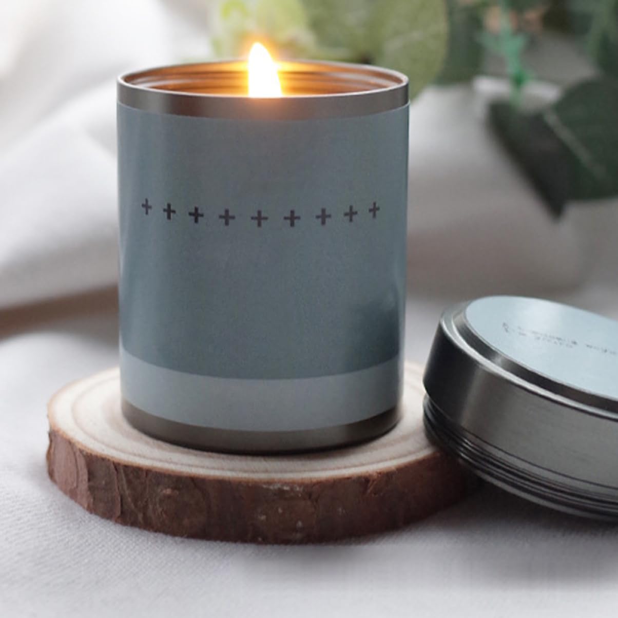 MAGICLULU 2pcs Candle Holders Heat Insulation Design Rustic Candle Base Drink Mats for Home -Scald for Cups Bowls and Pans Creative Accessory