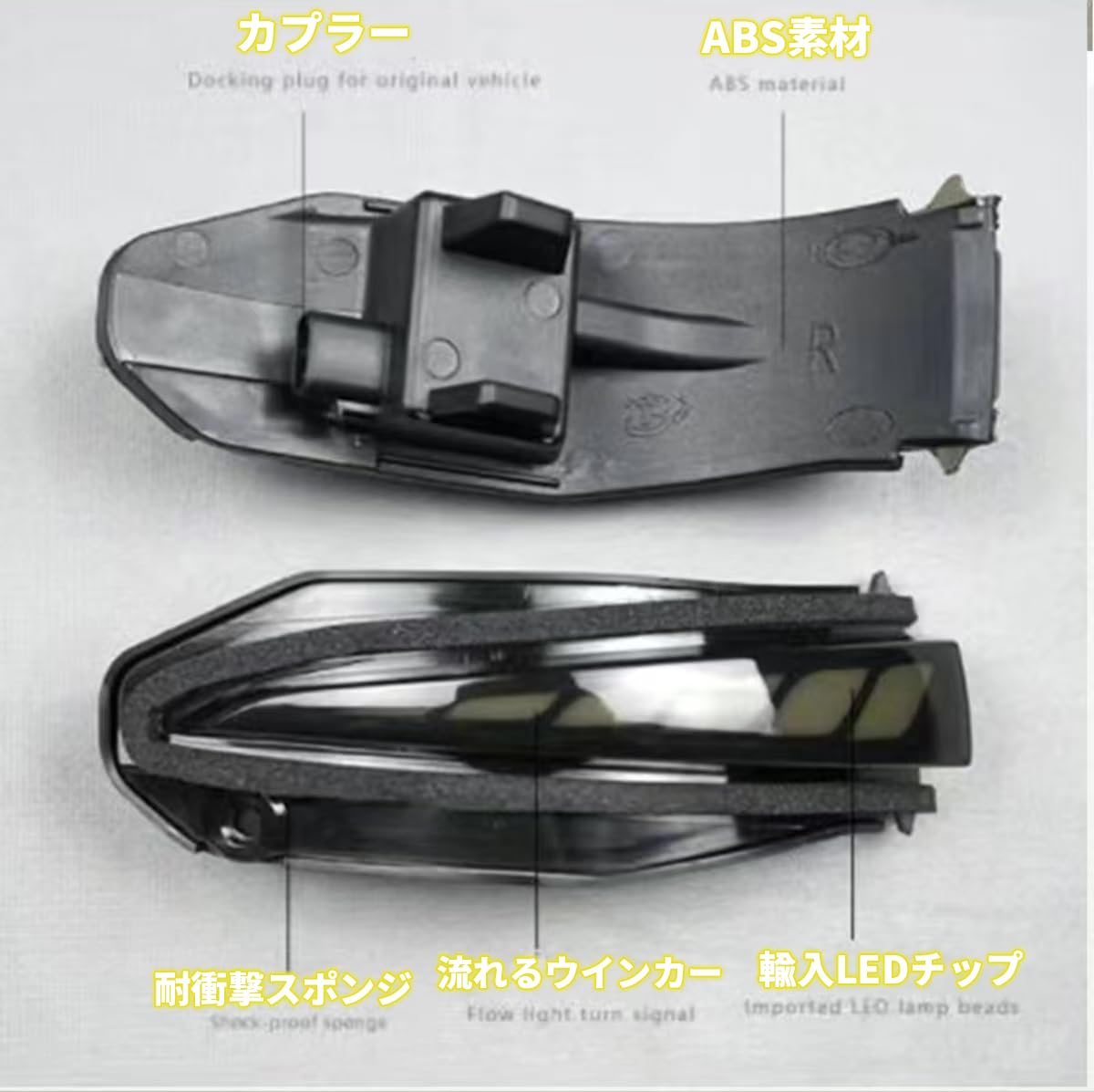 Amazon | エスクァイア 80系 ハリアー60系 ドアミラーウインカー ノア